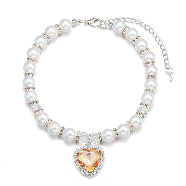 Collier pour animaux de compagnie Chic Pearl