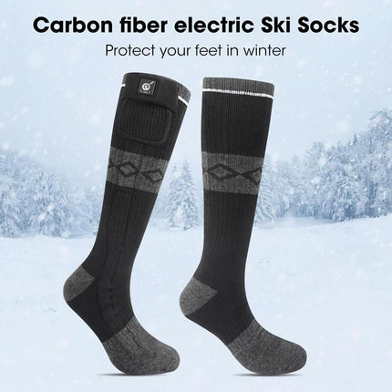 Rechargeable Thermal Foot Warmer Socks for Outdoor Activities - Wnkrs