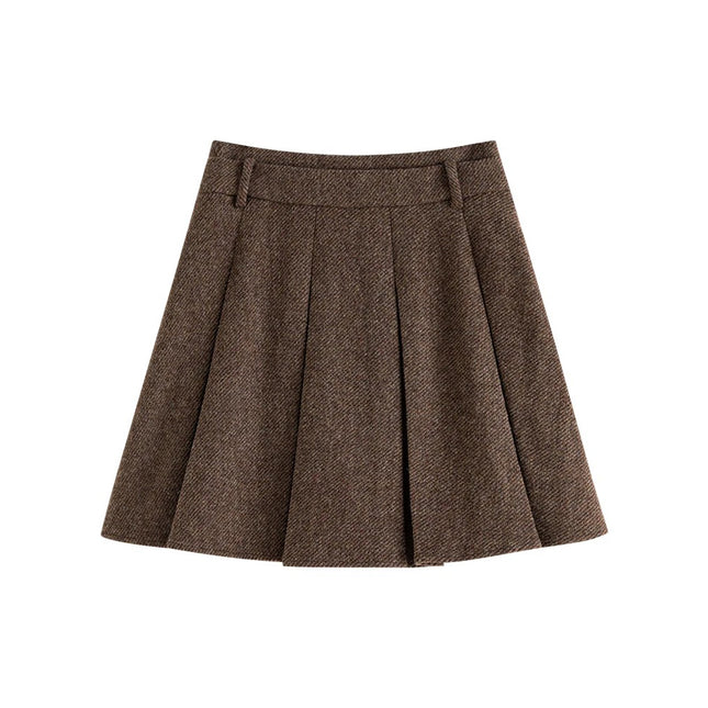 Veste de costume rétro classique 100 % laine pour femme