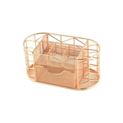 Metal Mesh Desktop Organizer