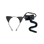 Black / Plush Ears and Tail