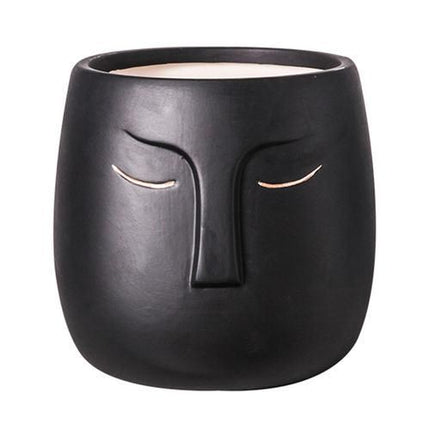 Charming European Style Ceramic Head Vase - Wnkrs