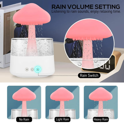 Humidificateur à nuage de pluie