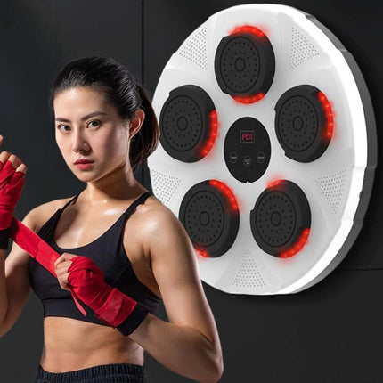 Interactive Smart Music Punching Pad: LED Lighted Home Boxing Trainer for Fitness & Strength Training - Wnkrs