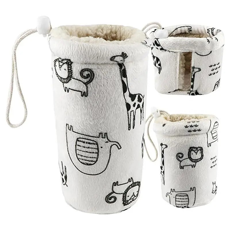 Padded Bottle Sleeve with Adjustable Carrying Strap