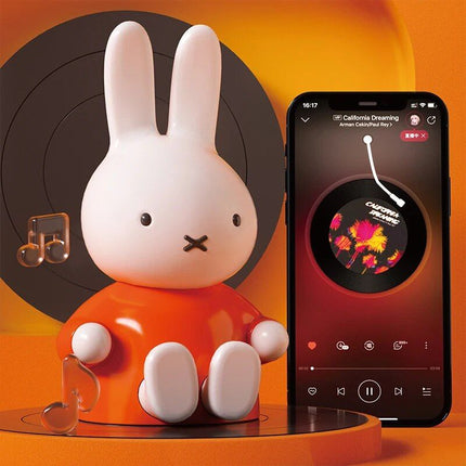 Miffy-Inspired Portable Bluetooth Speaker: Cute, Wireless, with Subwoofer and TF Card Slot - Wnkrs