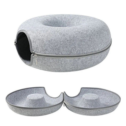 Donut Cat Bed for 2 Cats - Wnkrs