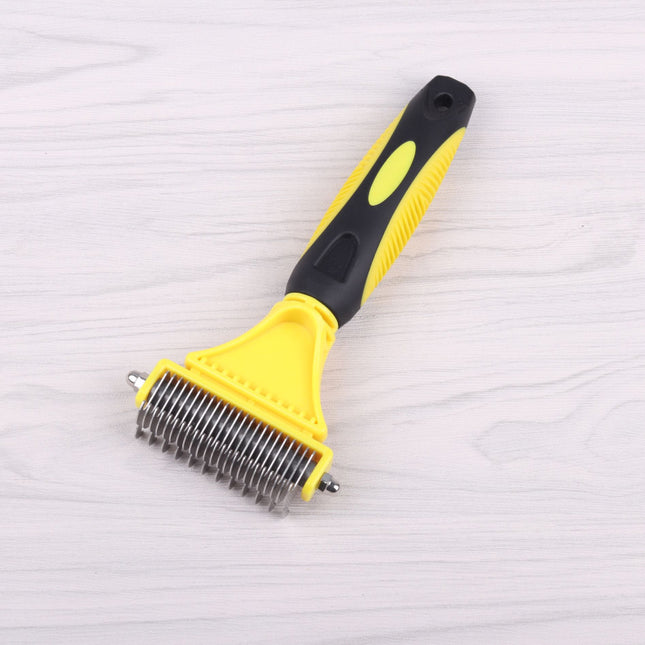 Brosse de toilettage en acier inoxydable pour chiens et chats