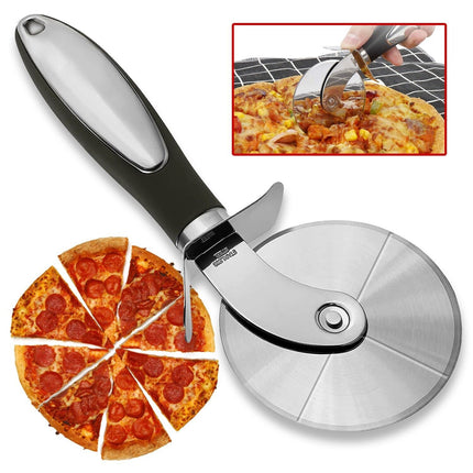 Pizza Cutter Wheel Kitchen Pizza Slicer Cutting Tool Stainless Steel Easy To Cut - Wnkrs