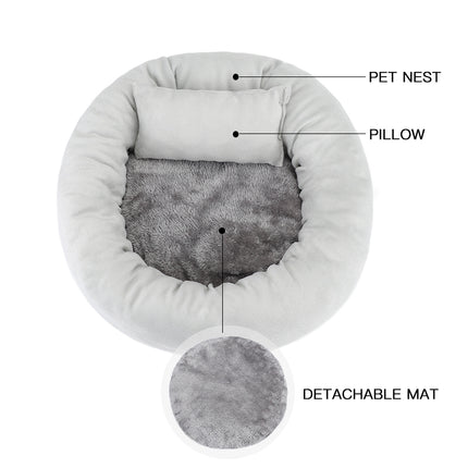 Lit en peluche pour chien