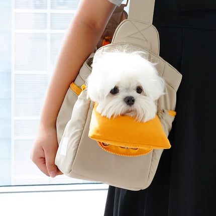 Bolso bandolera versátil para transportar mascotas