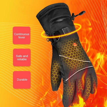 Waterproof, Windproof Electric Heated Gloves with Touchscreen - Wnkrs