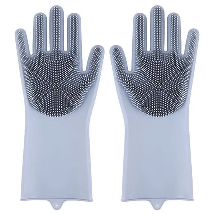 Guantes de silicona para el cuidado de mascotas