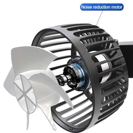 Ventilateur de refroidissement à double tête pour siège de voiture