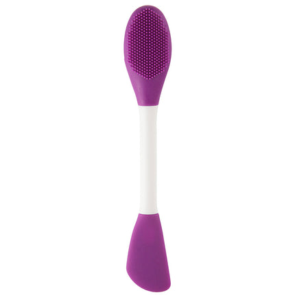 Brosse à masque facial à double extrémité en silicone souple