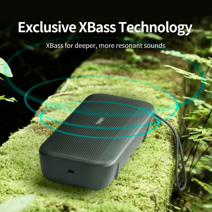 Portable Waterproof Bluetooth Speaker with Deep Bass - 25W Power