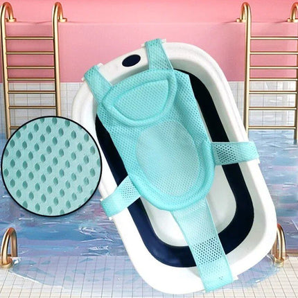 Newborn Adjustable Cross-Shaped Anti-Slip Bath Cushion - Wnkrs