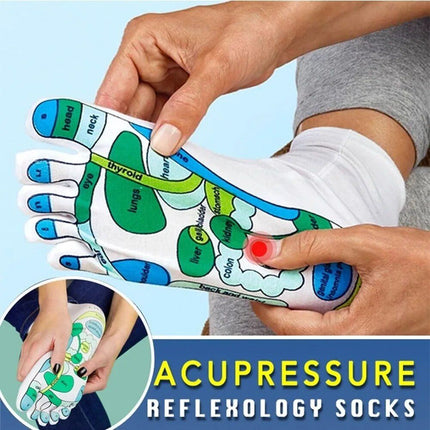 Chaussettes de massage et de réflexologie par acupression