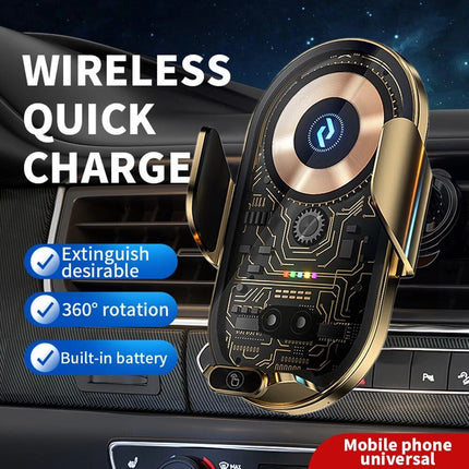 360° Rotational Magnetic Wireless Car Charger - Wnkrs