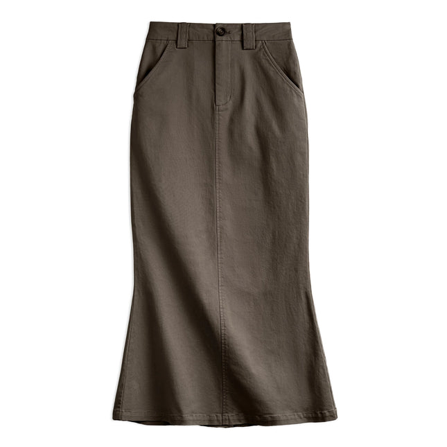 Elegant High Waist Slim Fishtail Skirt for Women