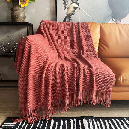 New Sofa Cover Air Conditioning Blanket Morandi - Wnkrs