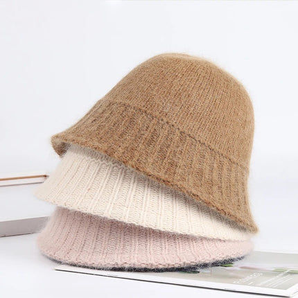 Casquette élégante en laine 7 couleurs pour femme - Chapeau de pêche confortable