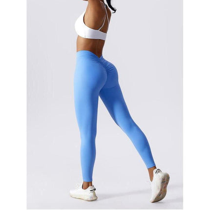 High Waist Sculpting Yoga Leggings - Push Up Sports & Fitness Pants for Women