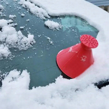 Winter Magic Windshield Ice Scraper & Snow Remover Funnel - Wnkrs