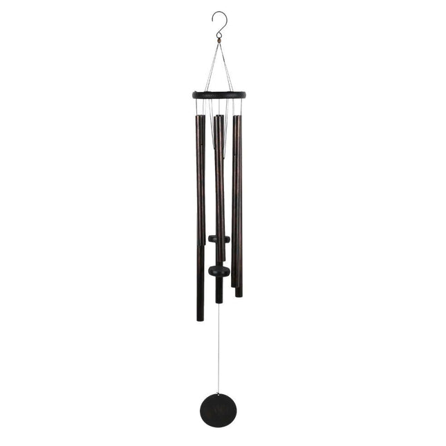 Elegant Bronze Pine Metal Wind Chime - Wnkrs