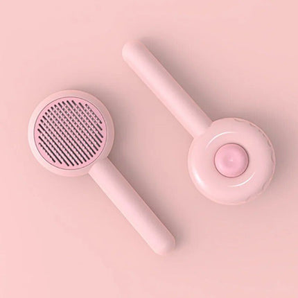 Brosse de toilettage Deluxe Donut pour chats et chiens - Épilation sans effort et confort en un