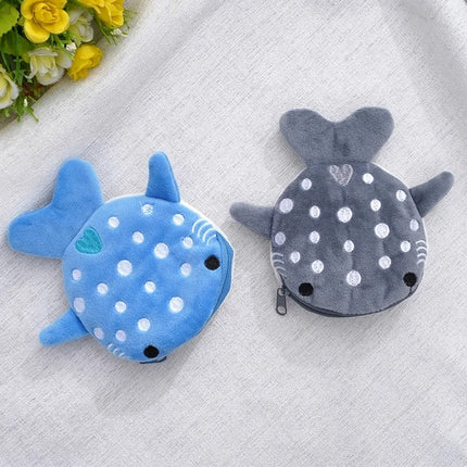 Kawaii Whale Shark Plush Coin Purse