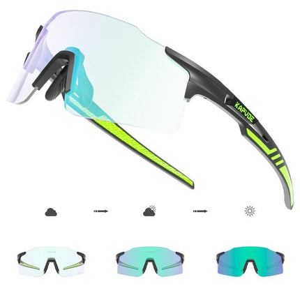 Photochromic UV400 Cycling Sunglasses for Men and Women - Wnkrs