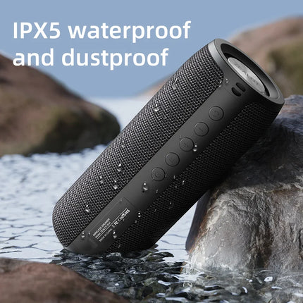 Powerful Waterproof Bluetooth Speaker with Wireless Subwoofer