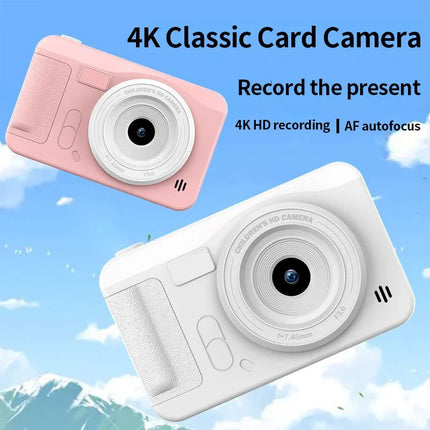 High-Definition 4K Digital Camera for Travel and Selfies