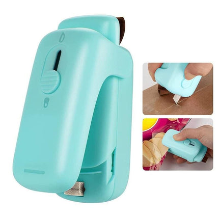 Portable 2-in-1 Mini Bag Sealer and Cutter - Wnkrs