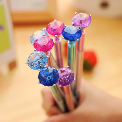 25 Pcs Creative Diamond Stone Gel Pens Gift Set - Wnkrs