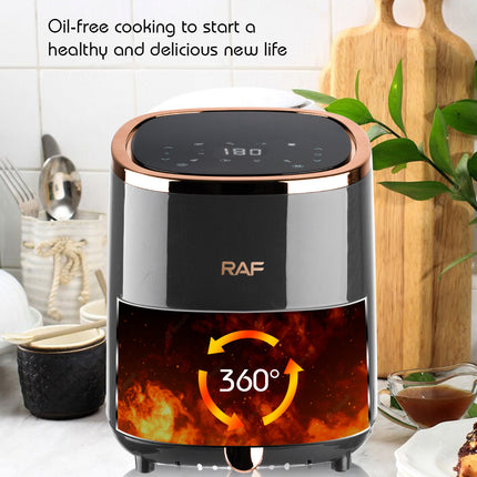 Large Capacity Smart Touch Screen Household Air Fryer - Wnkrs