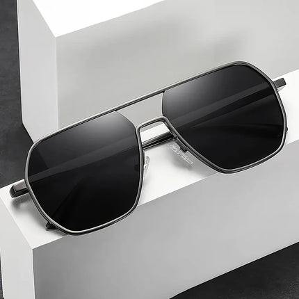 Luxury Metal Photochromic Sunglasses