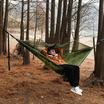 Tente hamac de camping légère avec moustiquaire