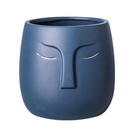 Charming European Style Ceramic Head Vase - Wnkrs