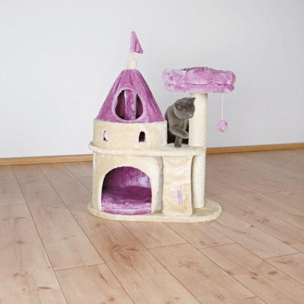 Deluxe Plush & Sisal Cat Tree House - Wnkrs