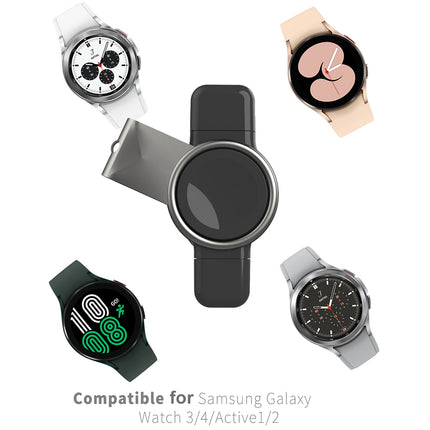 Station de charge rapide pour Galaxy Watch : chargeur sans fil de type C pour Watch 3/4/5 et Active