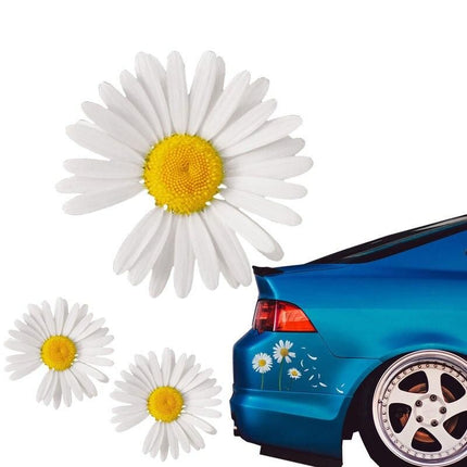 Waterproof Flower Vinyl Car Decal Set - Wnkrs