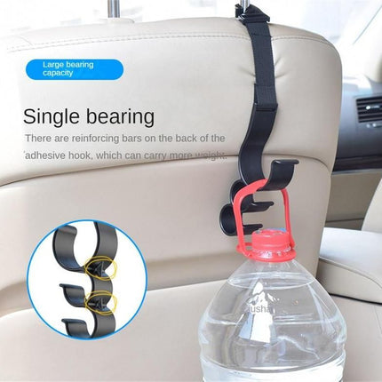 Universal Adjustable Car Seat Storage Hooks - Heavy Duty Organizer Hangers - Wnkrs