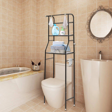 3-Tier Metal Over-The-Toilet Storage Shelf - Wnkrs