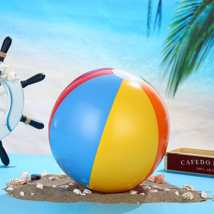 Pelota de playa inflable colorida para fiestas en la piscina y juegos de playa