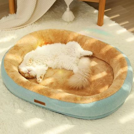 Cozy Non-Slip Winter Warm Pet Bed for Small Dogs and Cats