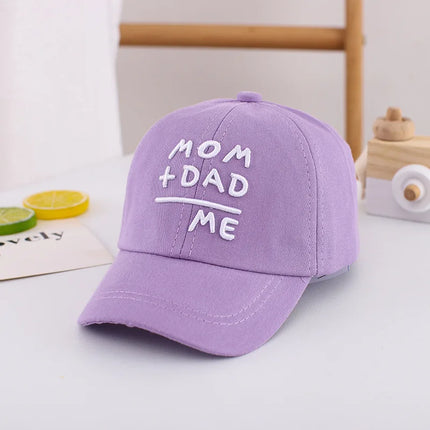 Gorra de algodón ajustable para niños