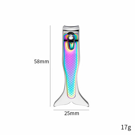 Coupe-ongles en forme de sirène
