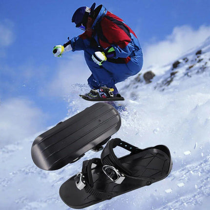 Adjustable Mini Ski Skates - All Terrain Winter Sports Gear - Wnkrs